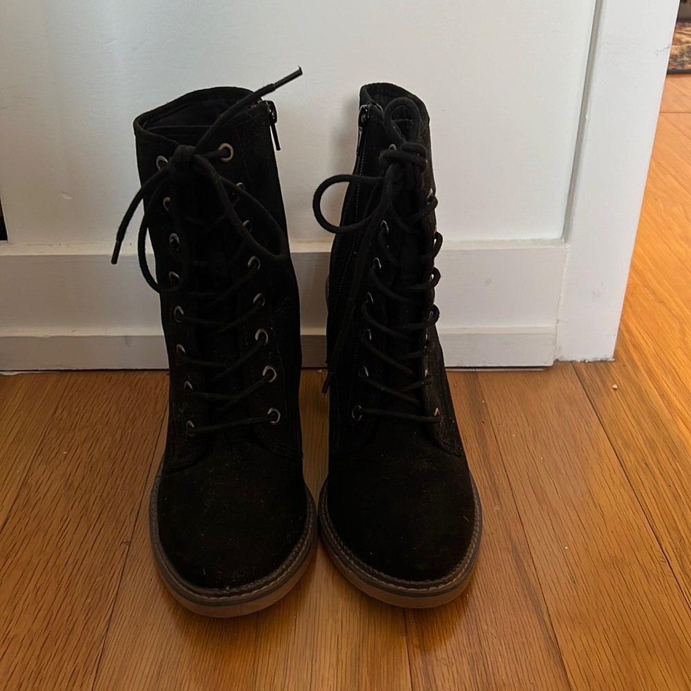 Madden Girl Combat Boots